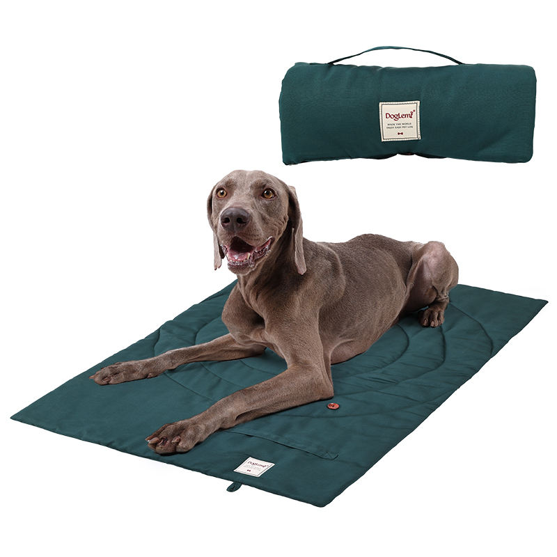 Outdoor Camping Rug - ポータブル折りたたみ式ペットマット,収納バッグ,ペット用品,防水,犬のベッド,お手入れが簡単,ケンネル,屋外キャンプ
