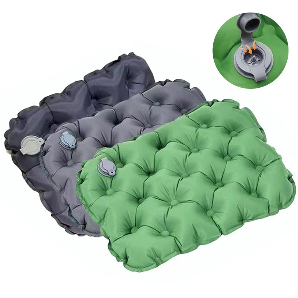 Outdoor Camping Rug - ポータブルインフレータブルシートクッション屋外キャンプエアクッション軽量旅行防湿防水抗褥瘡エアマット