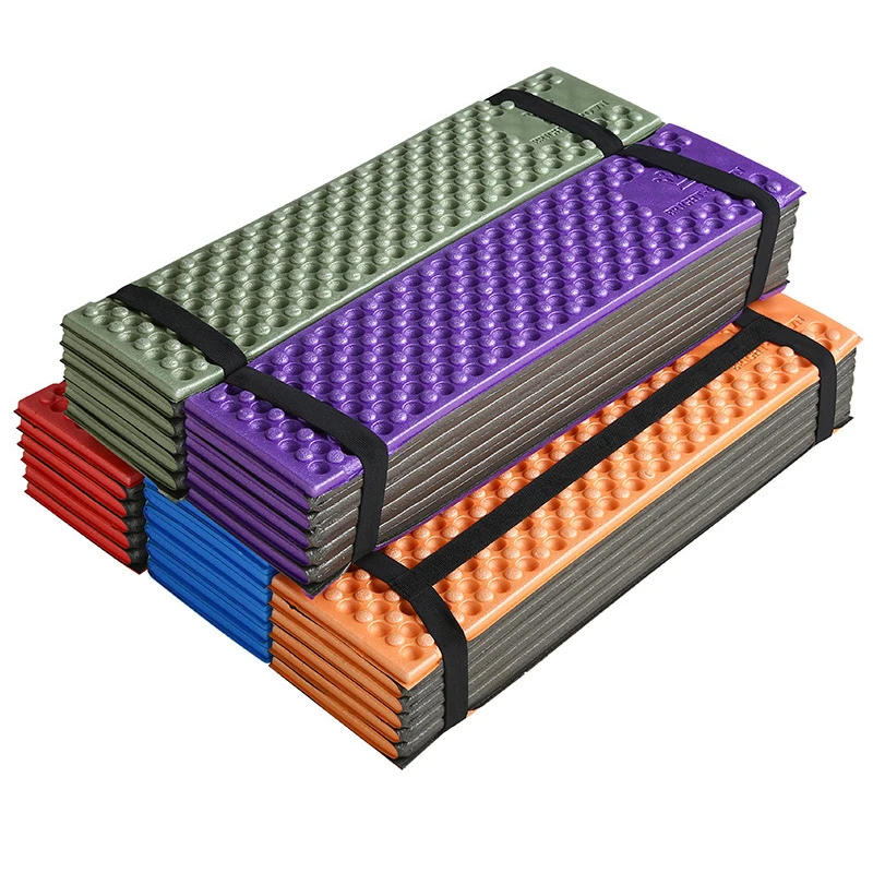 Outdoor Camping Mat Waterproof - 屋外用スリーピングパッド キャンプ用インフレータブルマットレス 超軽量エアクッション トラベルマット 折りたたみベッド 防水