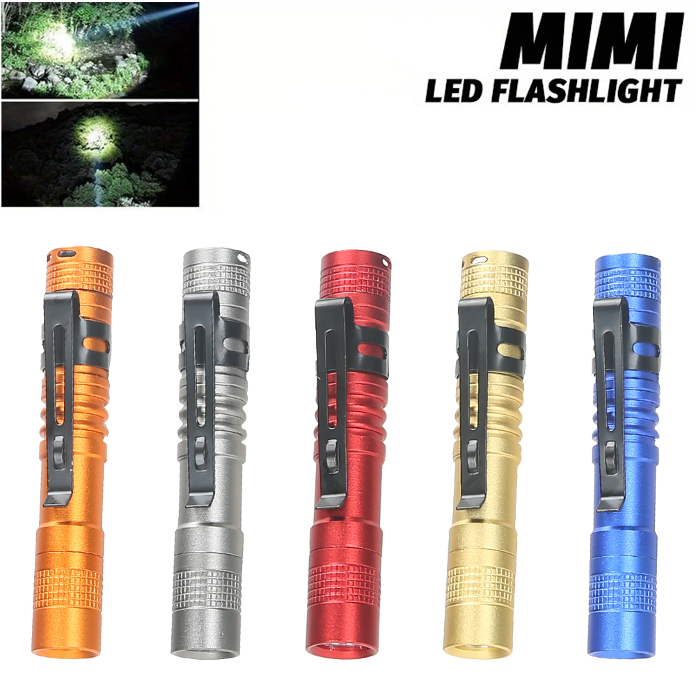 ミニポータブル LED ペンライト クリップ付き 超高輝度  - Outdoor Camping Glamping のレビューと価格