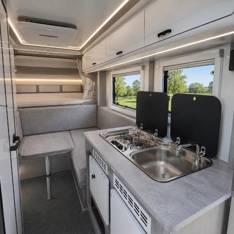 スライドイン4WDクワッドトラックキャンピングカー折りたたみ - Camping Quad のレビューと価格