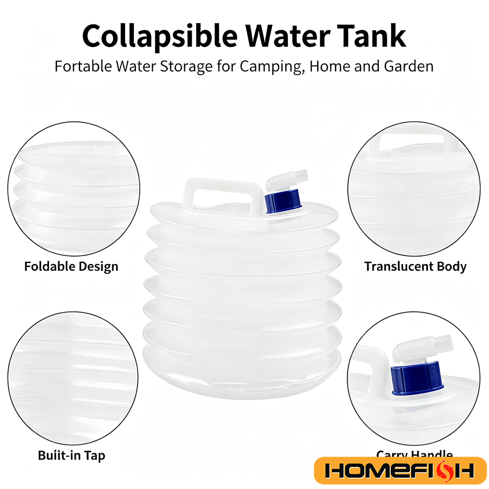 携帯用折りたたみ式水貯蔵バケツ 5/10/15L 緊急時/ア - Outdoor Camping Items のレビューと価格
