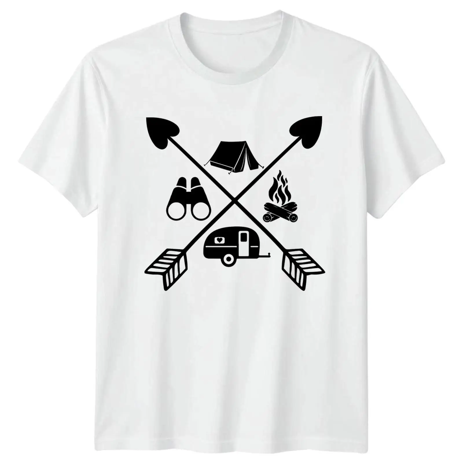 アウトドアアドベンチャーキャンピングRVライフTシャツ Wo - Outdoor Und Camping のレビューと価格