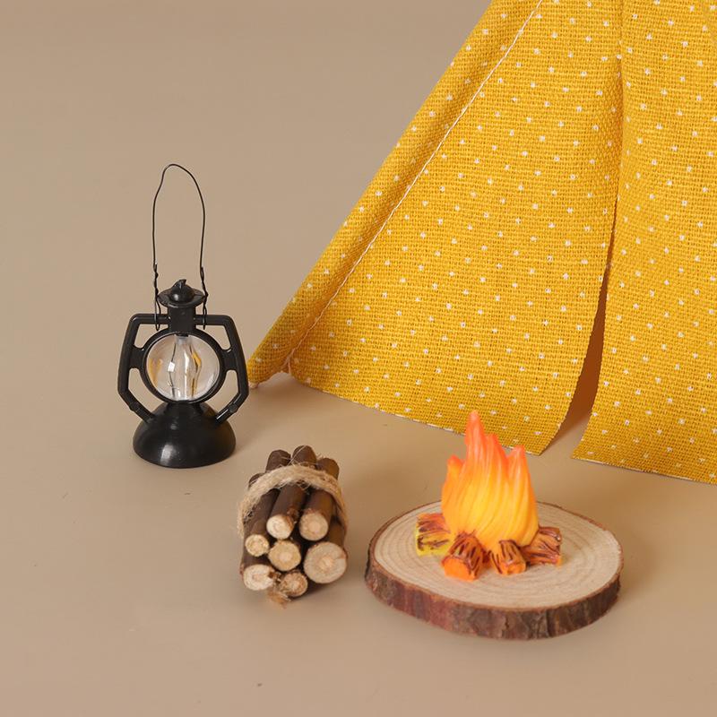 1:12 スケールキャンプテントモデル装飾模擬屋外テント飾り - Outdoor Camping Items のレビューと価格