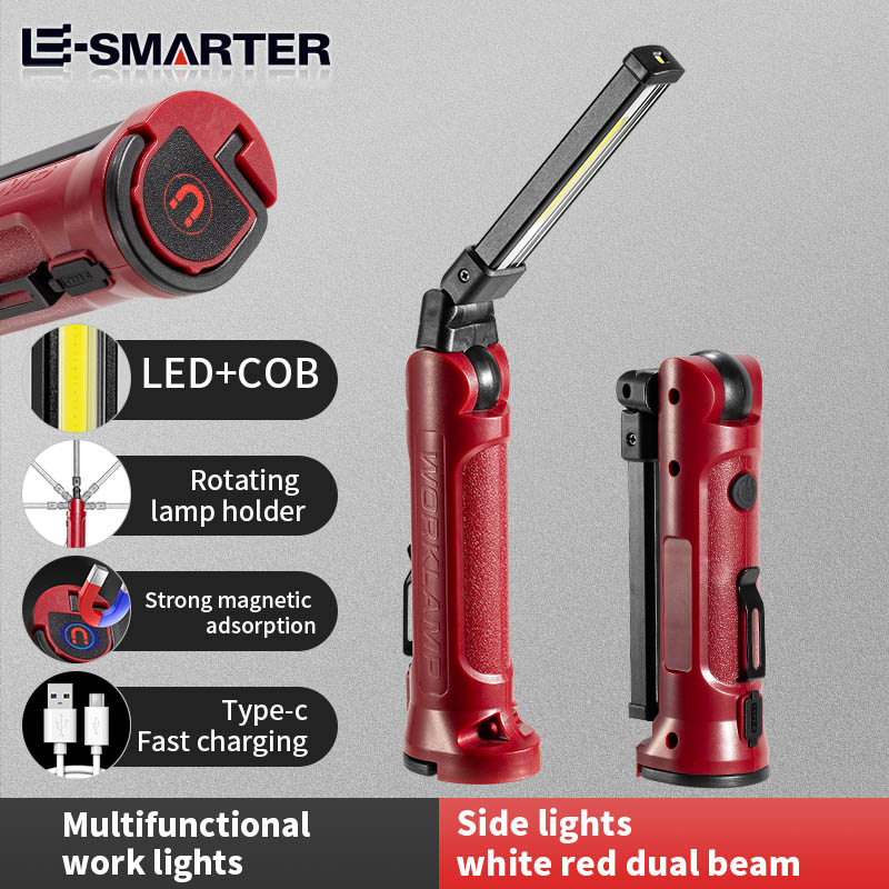 COB LED ワークライト充電式折りたたみ懐中電灯屋外キャ - Outdoor Camping Glamping のレビューと価格