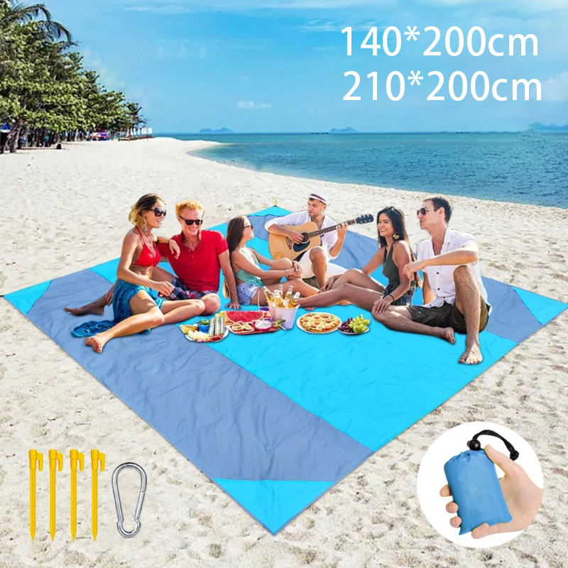 防水折りたたみピクニックマット軽量ポータブル屋外ブランケット - Outdoor Camping Rug のレビューと価格