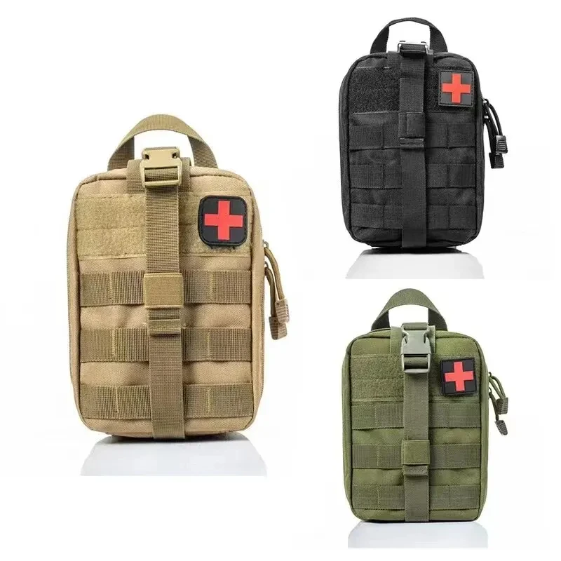 戦術的な応急処置キット医療バッグ緊急屋外狩猟車キャンプモール - First Aid Kit Camping のレビューと価格