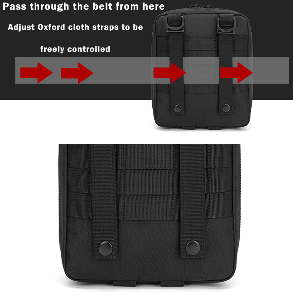 戦術的なモール EDC ポーチ屋外応急処置キットポーチウエス - First Aid Kit Camping のレビューと価格