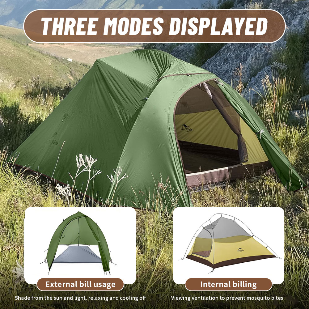 Naturehike クラウドアップ 1 2 3 人キャンプ - Ultralight Ground Sheet のレビューと価格