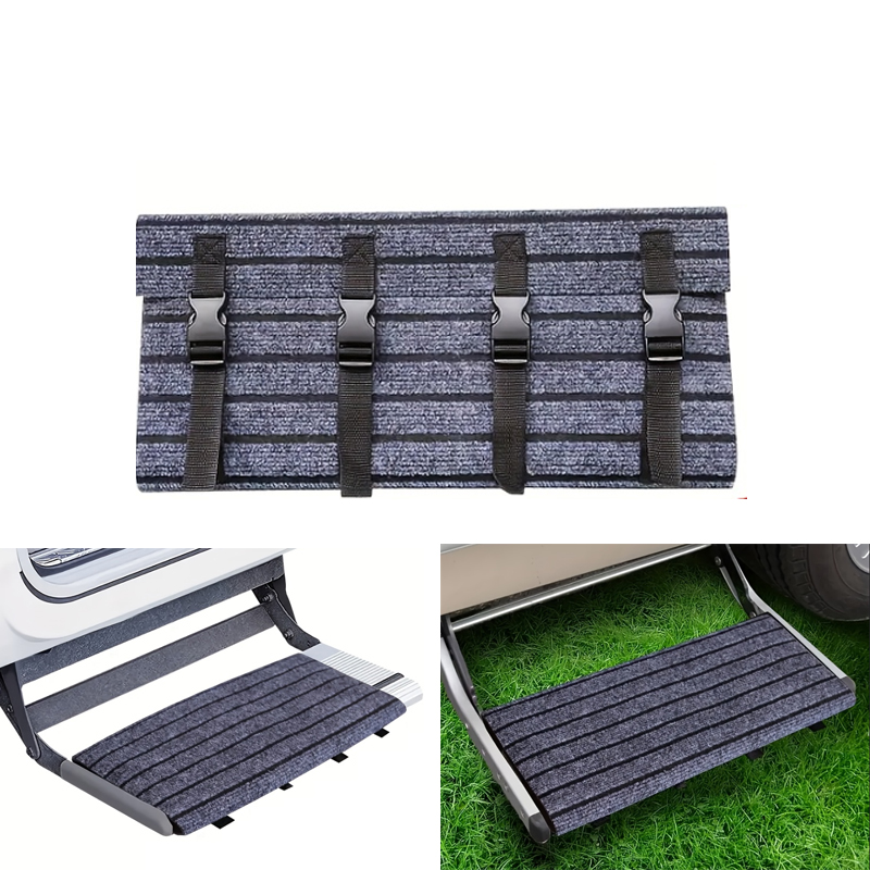 屋外キャラバンステップドアマットRVステップ階段カーペットヘ - Outdoor Camping Rug のレビューと価格