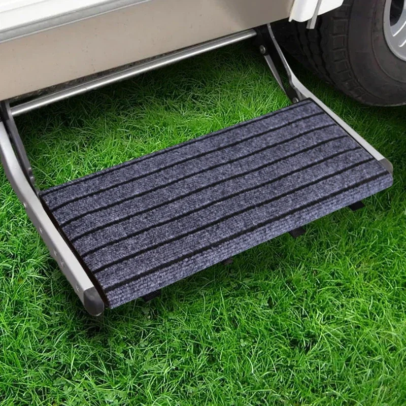 屋外キャラバンステップドアマットRVステップ階段カーペットヘ - Outdoor Camping Rug のレビューと価格