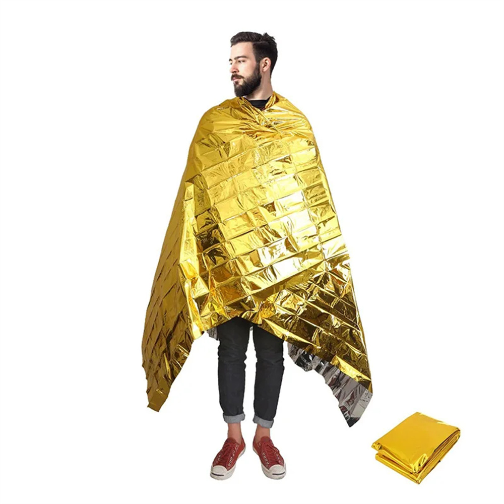 5 個緊急サーマルブランケット折りたたみ防水防風サンシェード - Outdoor Camping Rug のレビューと価格