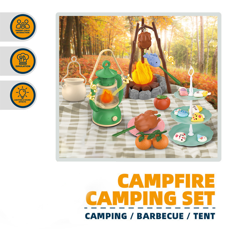 子供用キャンプセット キャンプファイヤーごっこ遊び 幼児向け - Outdoor Y Camping のレビューと価格