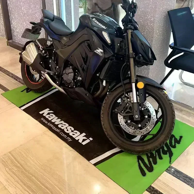 ガレージマットオートバイカーペットレーシングクールモトディス - Camping Quad のレビューと価格