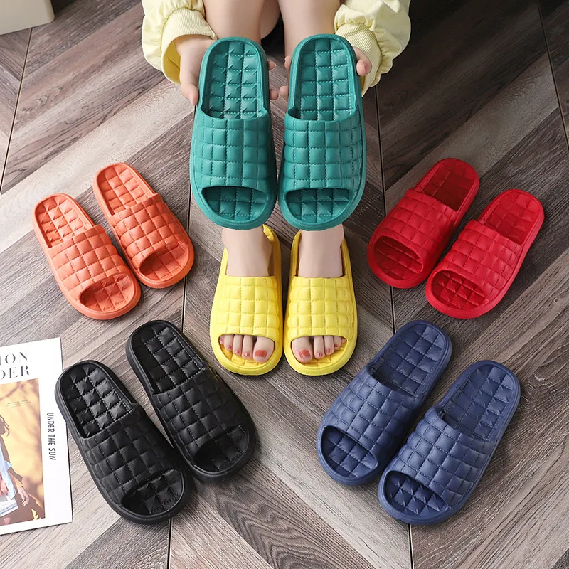 ホーム浴室スリッパ女性ファッションソフトソール EVA 屋内 - Outdoor Camping Slippers のレビューと価格