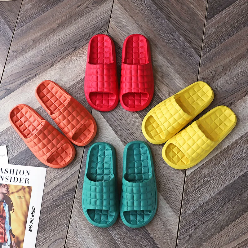 ホーム浴室スリッパ女性ファッションソフトソール EVA 屋内 - Outdoor Camping Slippers のレビューと価格