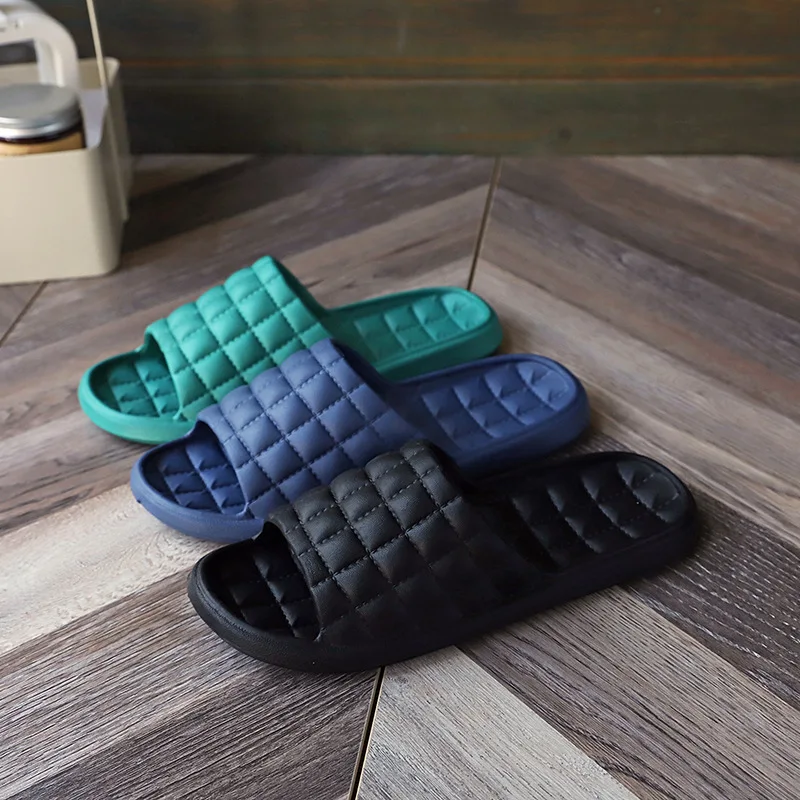 ホーム浴室スリッパ女性ファッションソフトソール EVA 屋内 - Outdoor Camping Slippers のレビューと価格
