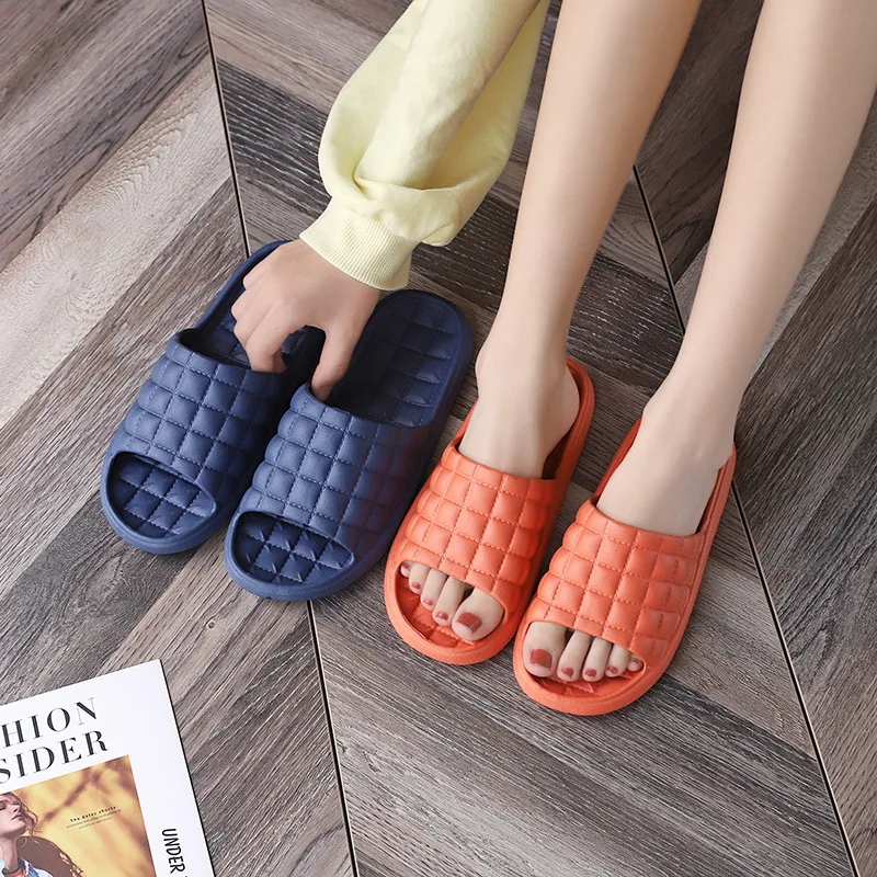 ホーム浴室スリッパ女性ファッションソフトソール EVA 屋内 - Outdoor Camping Slippers のレビューと価格