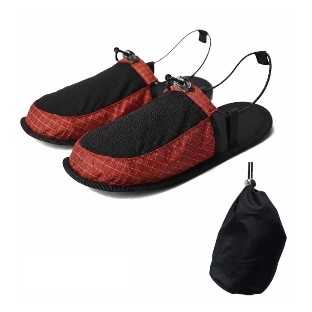 調節可能な折りたたみ式ウォータースリッパ、滑り止め付きポータ - Outdoor Camping Slippers のレビューと価格