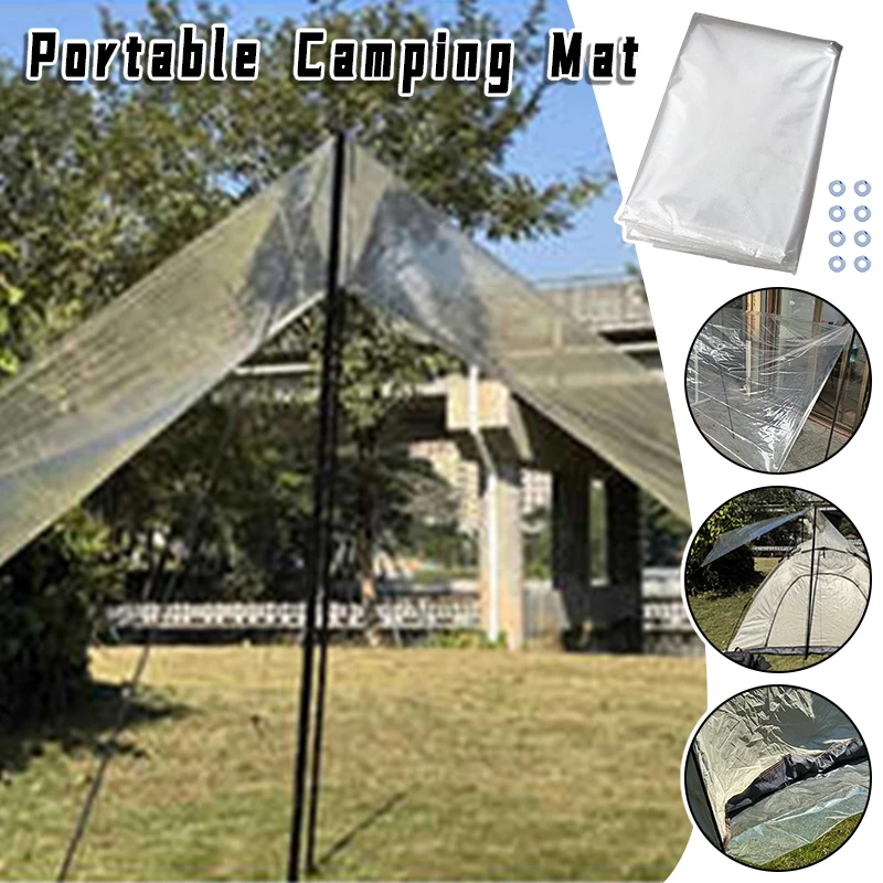 超軽量防水テントフットプリントグランドシートマット キャンプ - Ultralight Ground Sheet のレビューと価格