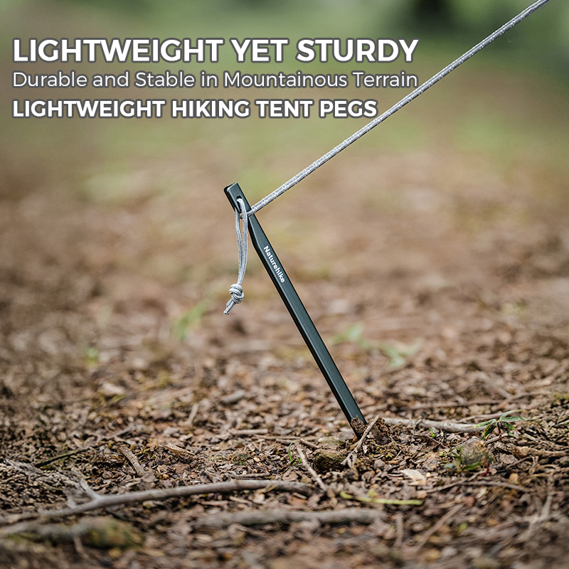 Naturehike テントネイル 7075 アルミ合金ペグ - Ultralight Ground Sheet のレビューと価格