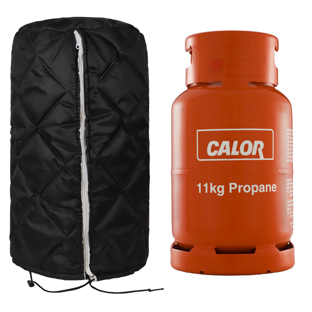1pc 冬用屋外キャンプガスプロパンボトルカバー断熱サーマル - Outdoor In Camping のレビューと価格